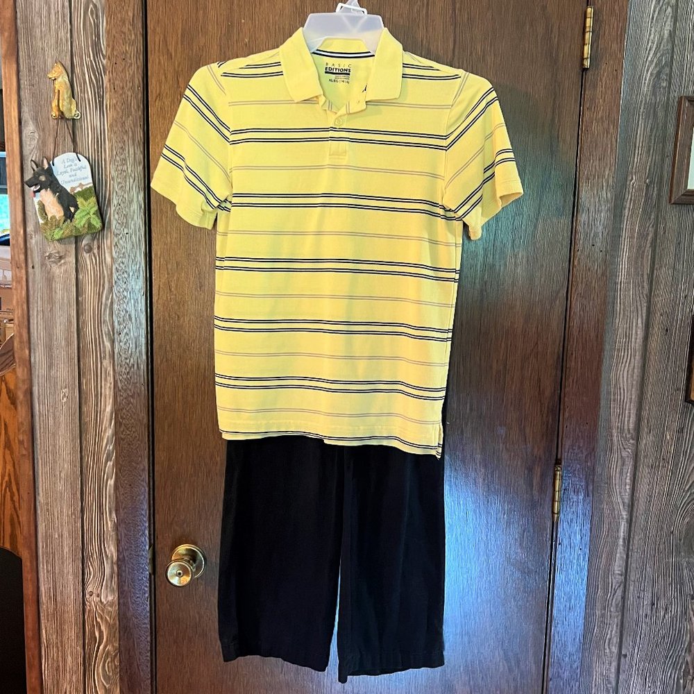 Boys/Youth Polo & Pants Set
